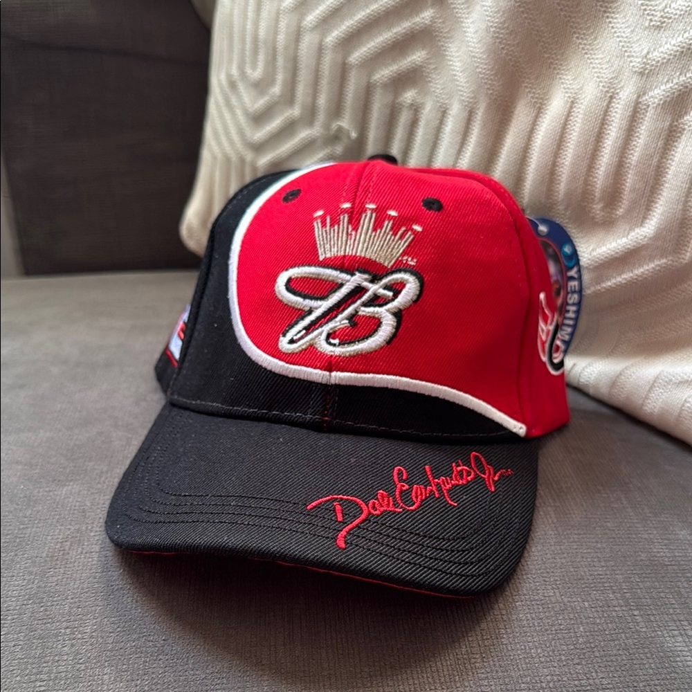 Vintage Dale Earnhardt Jr Budweiser Hat / New / Valcro